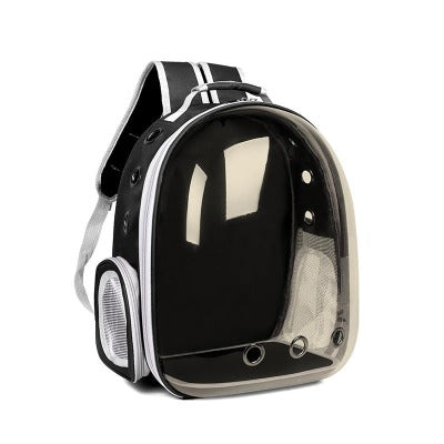 black backpack for hamster