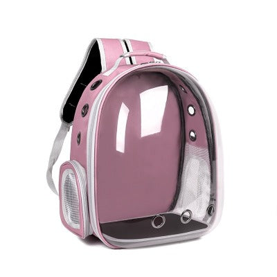 pink backpack for small animals