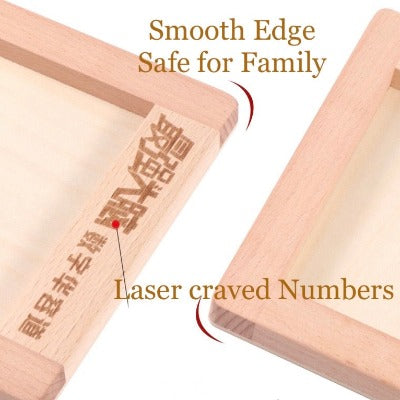 sliding puzzle safe for family smooth edge 