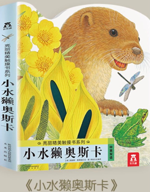 Touch-and-Feel Board Book (Individual Copy) 小小兔比利/ 小熊波比/ 小水獺奧斯卡/ 小貓鷹奧奇