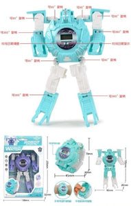 blue robot watch