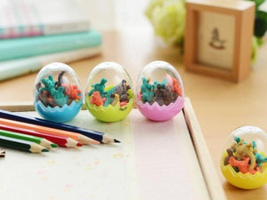 erasers in dinosaur eggs