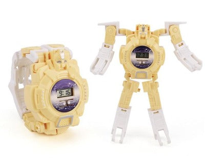 yellow robot watch