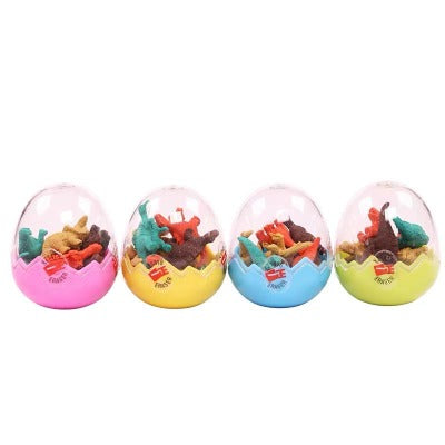 4 dinosaur egg toy