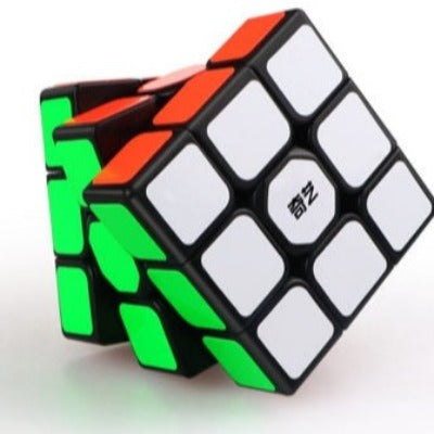 black edged cube