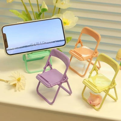 mini chair phone holder